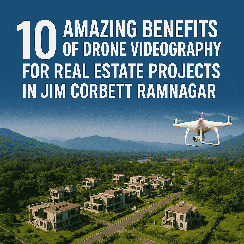 10 Amazing Benefits of Drone Videography for Real Estate Projects in Jim Corbett Ramnagar